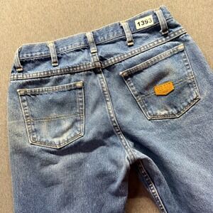 Red Kap Mens PD60PW4 Straight Leg Work Jeans Blue Denim 31x37U Actual 30x31